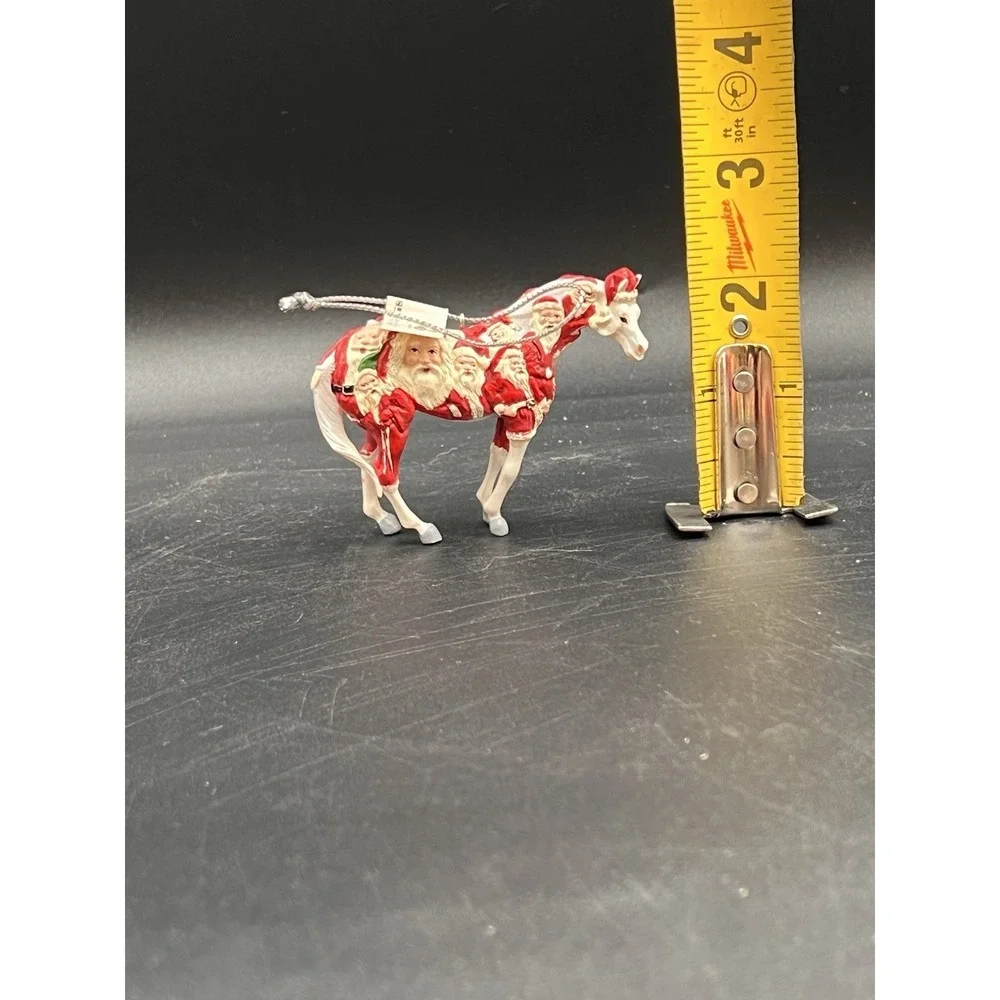 2005‎ Retired Trail of Painted Ponies Big Red Santa Christmas Ornament 12325